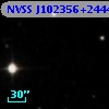 NVSS J102356+244405