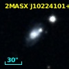 2MASX J10224101+2051325