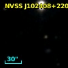 NVSS J102408+220347