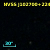 NVSS J102700+224846