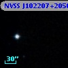 NVSS J102207+205018