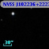 NVSS J102236+222708
