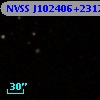 NVSS J102406+231219