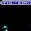 NVSS J102649+205805