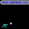 NVSS J102656+221109