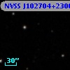 NVSS J102704+230053