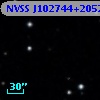 NVSS J102744+205259