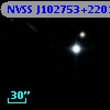 NVSS J102753+220135