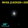 NVSS J102928+205930
