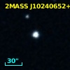2MASS J10240652+1952322
