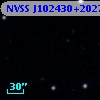NVSS J102430+202753
