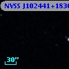 NVSS J102441+183640