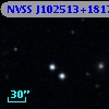 NVSS J102513+181743