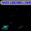 NVSS J102905+204503