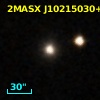 2MASX J10215030+1542530