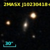 2MASX J10230418+1528335
