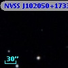 NVSS J102050+173336