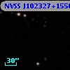 NVSS J102327+155052