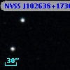 NVSS J102638+173639