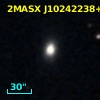 2MASX J10242238+1340287