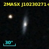 2MASX J10230271+1313585