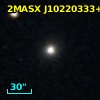 2MASX J10220333+1346099
