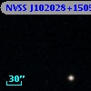 NVSS J102028+150502