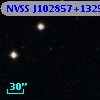 NVSS J102857+132508