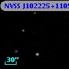 NVSS J102225+110900