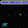 NVSS J102311+122510