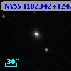 NVSS J102342+124254
