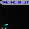 NVSS J102405+103700