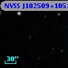 NVSS J102509+105157