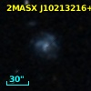 2MASX J10213216+0922236