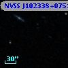 NVSS J102338+075122