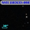 NVSS J102633+080716