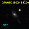2MASX J10241810+0713363