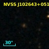 NVSS J102643+051721