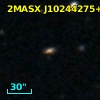 2MASX J10244275+0509267