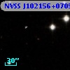 NVSS J102156+070518
