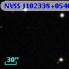 NVSS J102338+054621