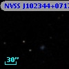 NVSS J102344+071726
