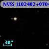 NVSS J102402+070436