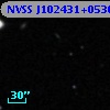 NVSS J102431+053047