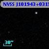 NVSS J101943+031503