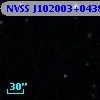 NVSS J102003+043842