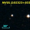 NVSS J102323+033127