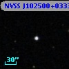 NVSS J102500+033324