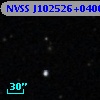NVSS J102526+040028
