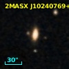 2MASX J10240769+0008310